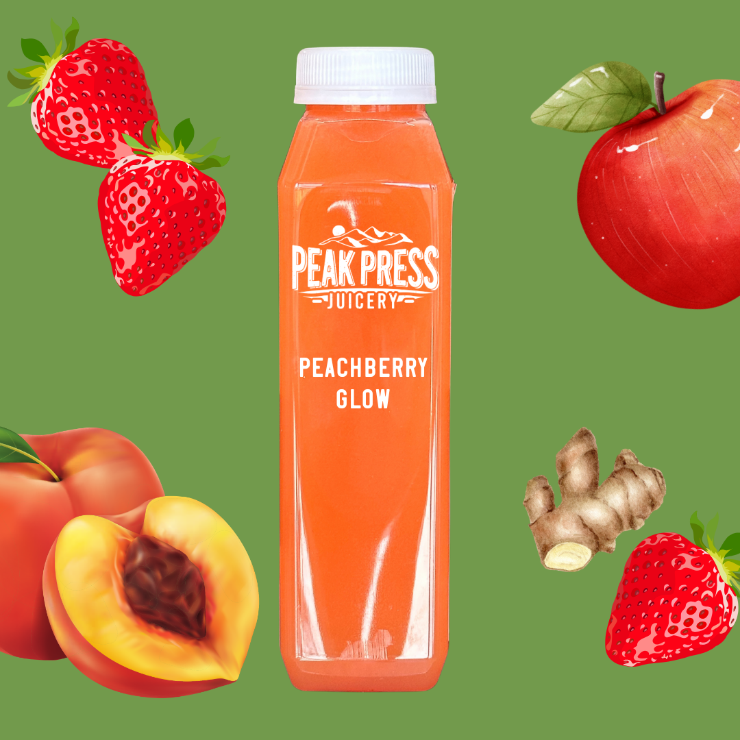 PeachBerry Glow Juice