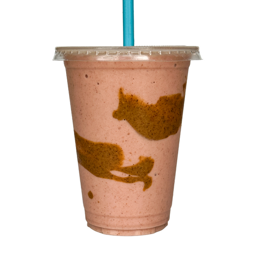 Strawberry Almond Butter Bliss Smoothie