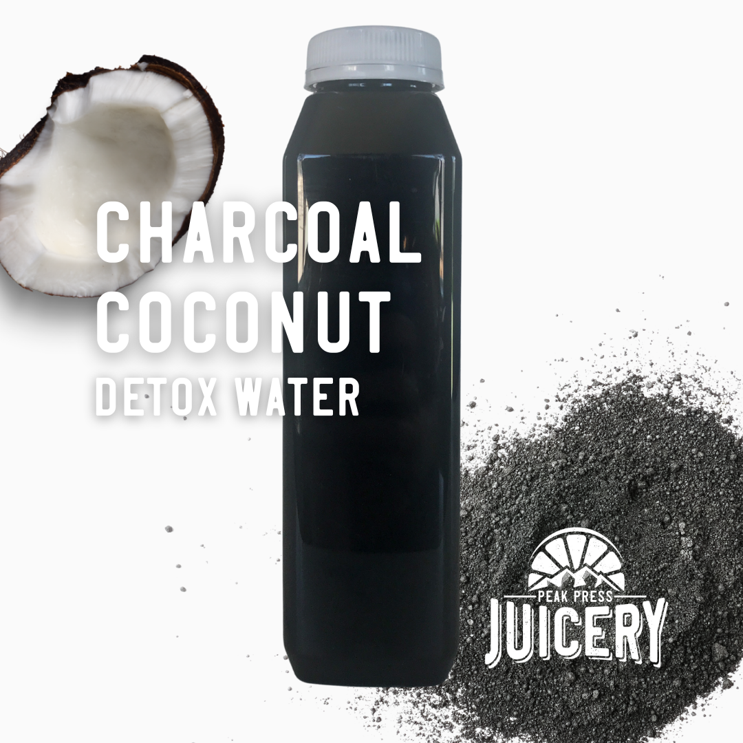 Charcoal Coconut Detox Water