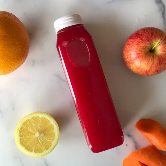 Heart Beet Juice - Apple, Carrot, Orange, Beet, Lemon