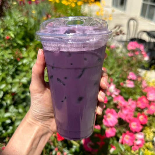 Black-Berry Tea Latte